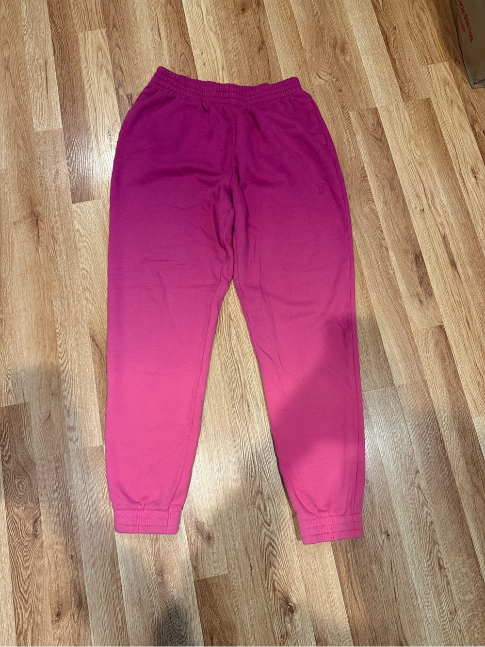Pink ombré joggers